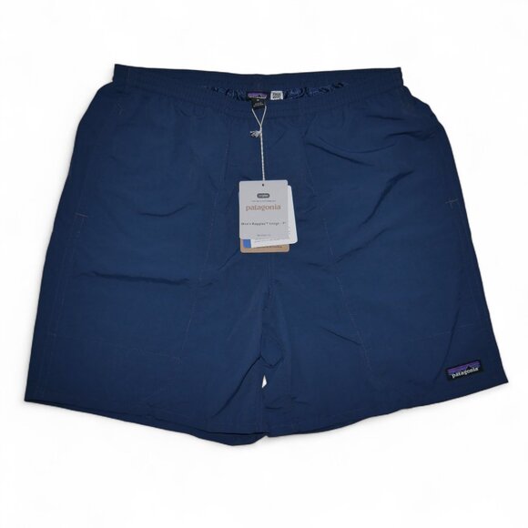 Patagonia Men's Size M Baggies Swim Trunks DWR Water Shorts Quick Dry Navy Blue - Picture 3 of 11